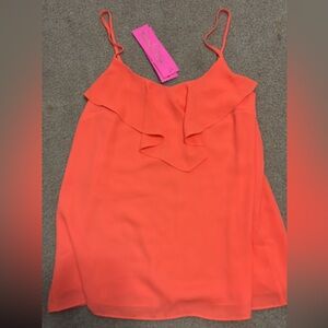 Lilly Pulitzer Coral Sleeveless Top